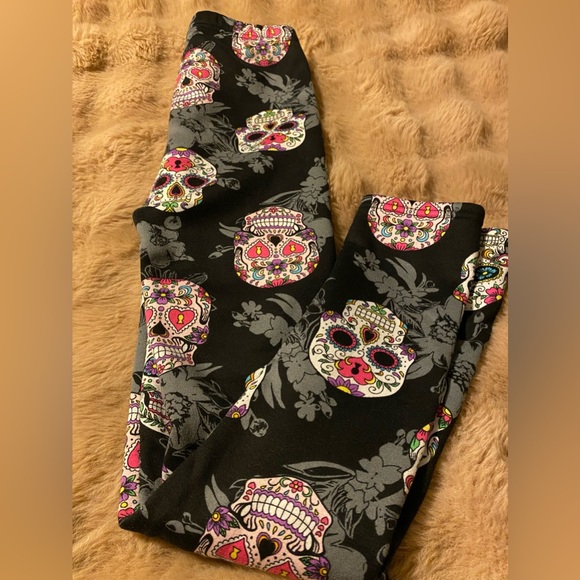 Just cozy skull legging xs - Picture 1 of 5